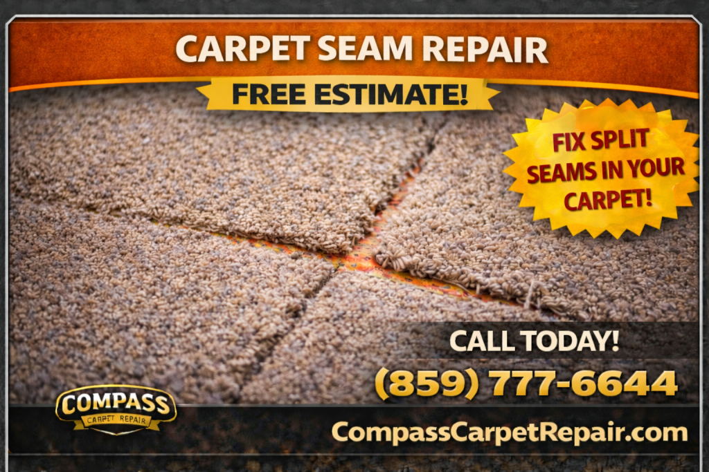 Carpet Seam Repair In Cincinnati Ohio, Northern Kentucky​​