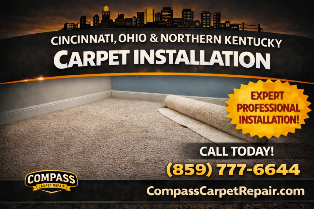carpet installation services in cincinnati ohio