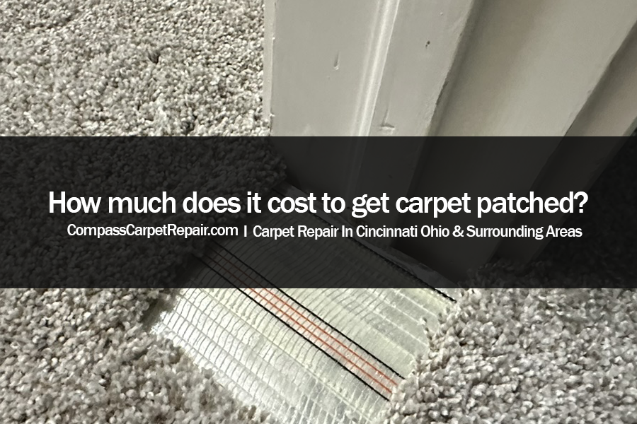 How much does it cost to get carpet patched