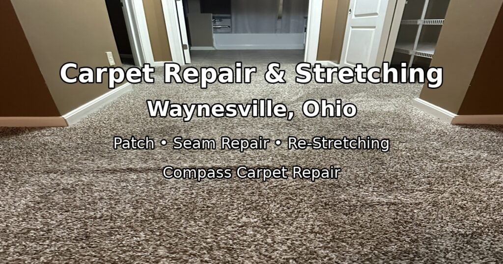 carpet-repair-waynesville-ohio